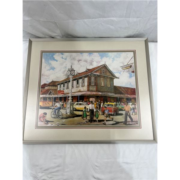 Framed Arima Dial Print