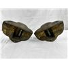Image 3 : Brass Elephant Head Bar Rail Brackets