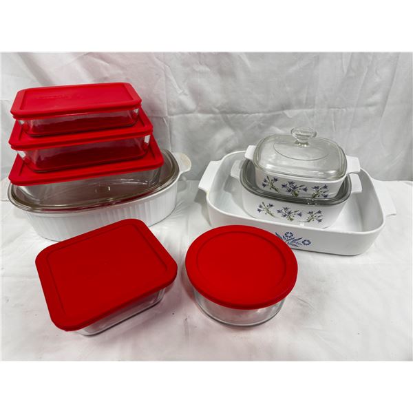 Pyrex & Corningware Dishes