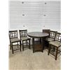 Image 1 : Pedestal Dining Table and Chairs