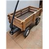 Image 2 : * Wooden Wagon - 28"L x 16"T x 13"W - CANNOT SHIP