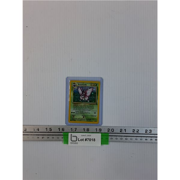 Venmoth Pokemon Trading Card - CANNOT  GUARANTEE AUTHENTICATION