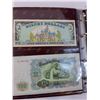 Image 10 : Binder w/Case: Foreign Paper Bills (Assorted) & Various Token/Coins