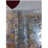 Image 4 : Binder w/Case: Foreign Paper Bills (Assorted) & Various Token/Coins
