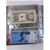 Image 5 : Binder w/Case: Foreign Paper Bills (Assorted) & Various Token/Coins