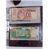 Image 8 : Binder w/Case: Foreign Paper Bills (Assorted) & Various Token/Coins
