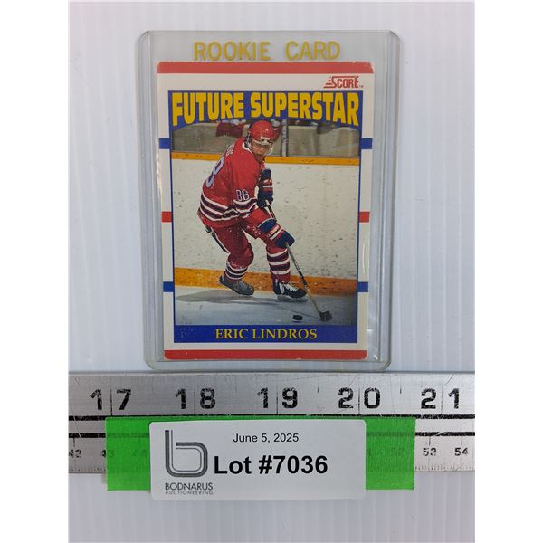 Eric Lindros Score Hockey Trading Card  - CANNOT GUARANTEE AUTHENTICATION