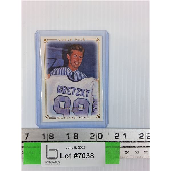 Wayne Gretzky Press Conference (When He Was Traded) Upper Deck Hockey Trading Card -  - CANNOT GUARA