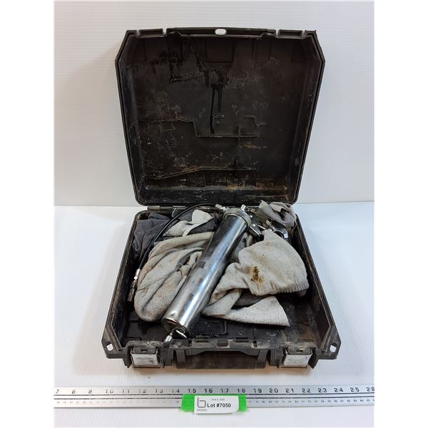 Grease Gun in DeWalt Carrying Case