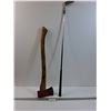 Image 1 : Axe (27.5" Long) & Left Handed Golf Club - PICK UP