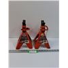 Image 1 : (2) Motomaster Axle Stand - 2 Ton Capacity- PICK UP PREFERRED