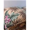 Image 2 : Tropical Outdoor Cushion Set w/Pillows - Cushion Size - 25" x 22"