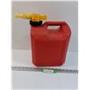 Image 1 : Gasoline 2.5 Gallon Jerry Can w/Spout Pump Handle - Pick Up