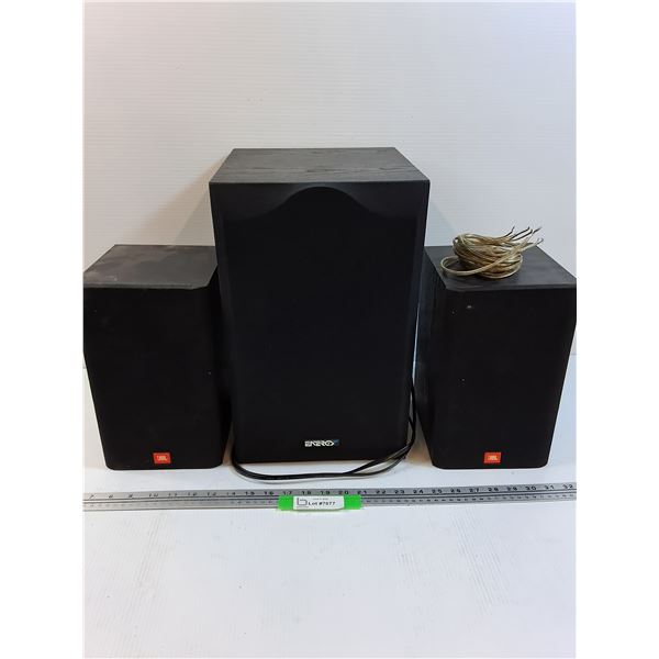 Energy & (2) JBL Speakers - As Is