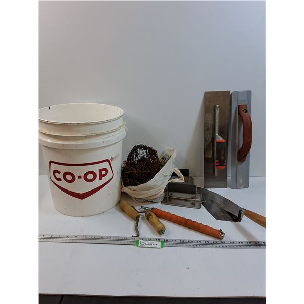 Co-Op Bucket, Cement Spreaders, Misc