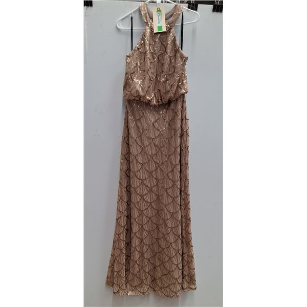 * Sorella Vita Sequin Blush Prom/Formal Dress - Size 12