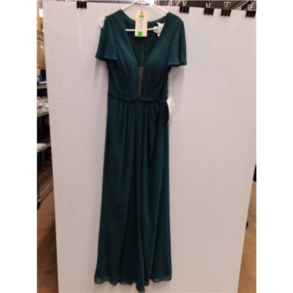 * Sorella Vita Green Prom/Formal Dress - Size 12