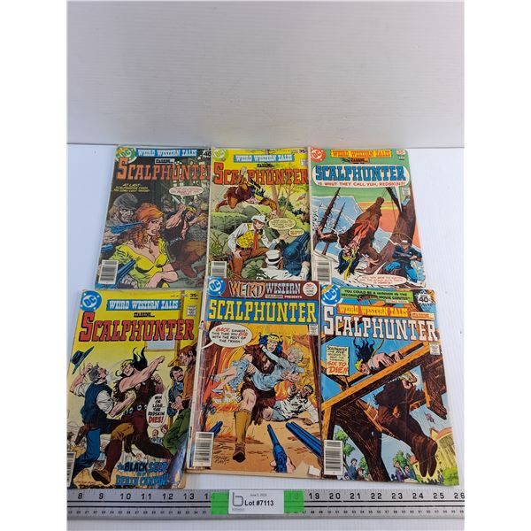 (6) Scalp Hunter Comics