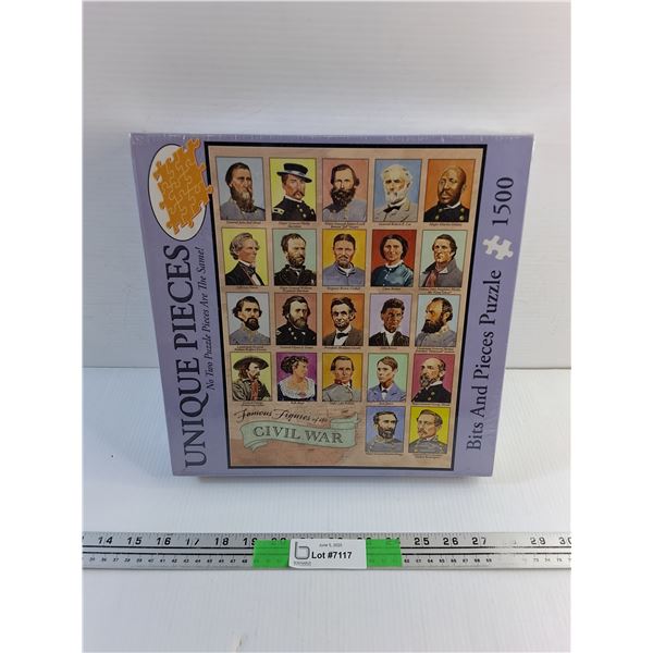 1500 Piece Civil War Puzzle - Sealed