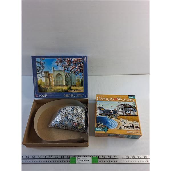 1000 & 500 Piece Jigsaw Puzzles