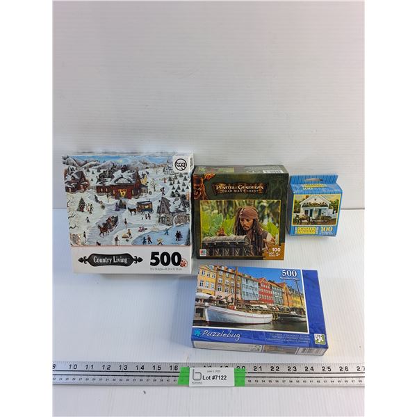 500 & 100 Jig Saw Puzzles