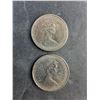 Image 2 : (2) Winnipeg Centennial Canadian 1 Dollar Coins