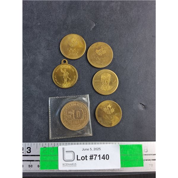 Olympic and Collectors Canadian Coins