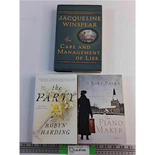 Various Books - Kurt Palka, Jacqueline Winspear and Robyn Harding