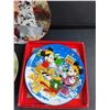 Image 2 : (3) Decorative Plates - Winnie the Pooh, Dalmations, and Mickey Mouse