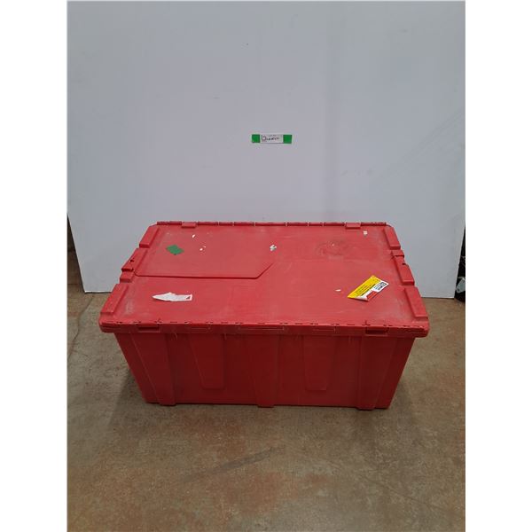 Plastic Tote 27" x 12" x 17" - Cannot Ship