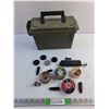 Image 1 : Cabelas Ammo Box, Pellet Gun Cylinder, Ammo and Magazine