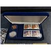 Image 2 : Queen Elizabeth II Coronation Stamp & Coin Set