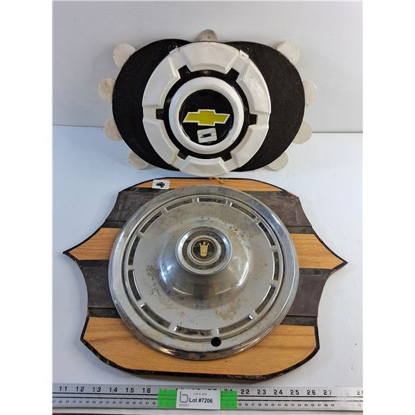 (2) Chevrolet Wall Decorations
