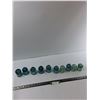 Image 1 : (10) Glass Telephone Insulators