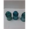 Image 2 : (10) Glass Telephone Insulators