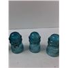 Image 3 : (10) Glass Telephone Insulators