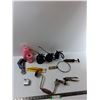 Image 1 : Assorted Items, Spark Plug, (3) Oil Dispenser Cans, Tube Cutter, Misc