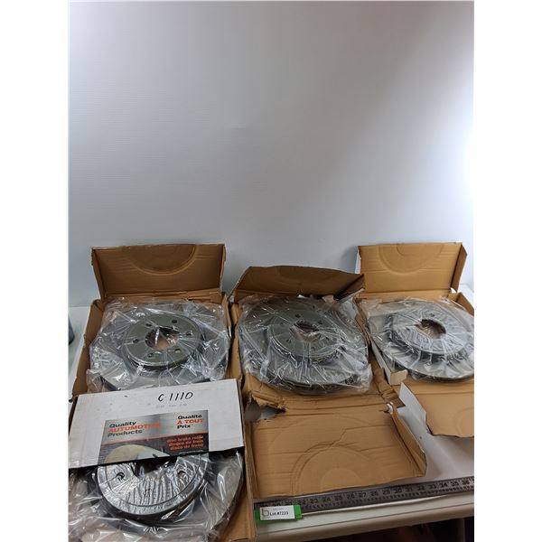 (4) Disc Brake Rotors