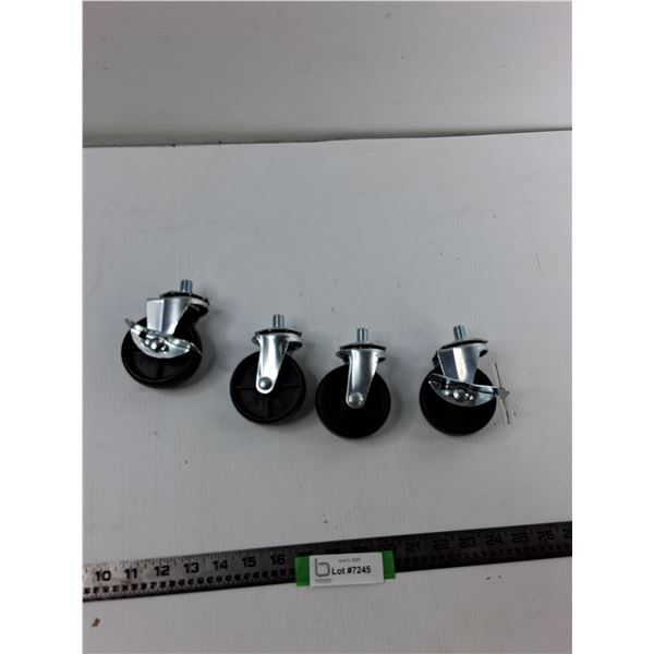 (4) Caster Wheels