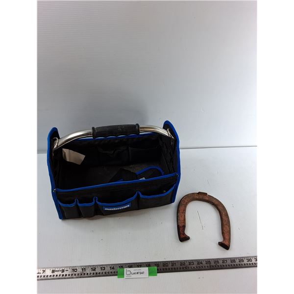 MasterCraft Tool Bag And Horse Shoe
