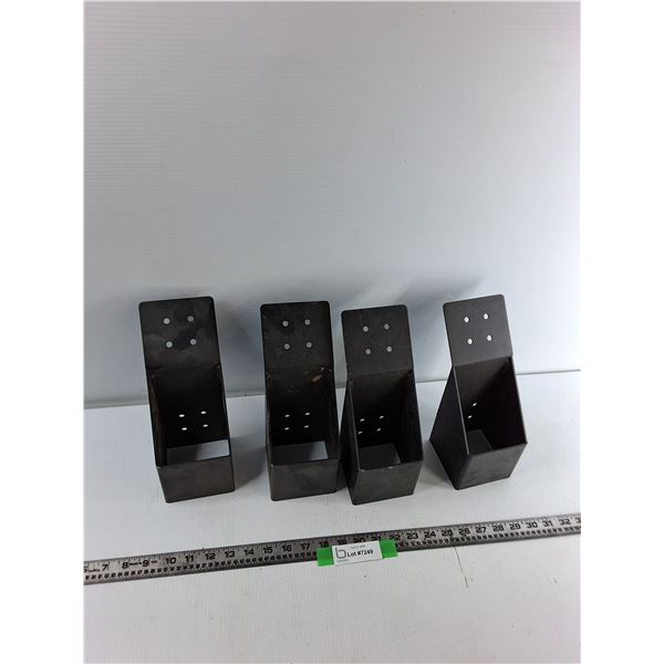 (4) Metal Brackets - Toja Grid