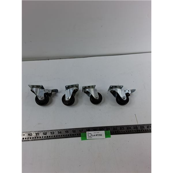 (4) Castor Wheels