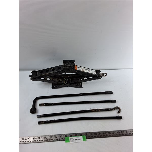 Tire Jack And Tools