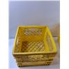 Image 2 : (2)Plastic Milk Crates - CANNOT SHIP
