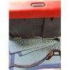 Image 2 : Assorted Items - Plastic Container, Blanket, Trailer Hitch, Misc - CANNOT SHIP