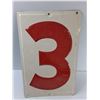Image 2 : Metal Road Sign - 13'' x 20''