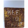 Image 2 : Metal Road Sign - 24'' x 24''  -  PICK UP