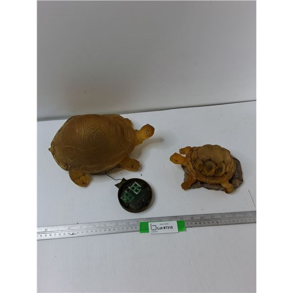 (2) Turtle Patio Lights - As Is