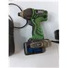Image 4 : Hitachi Drill, (2) Chargers, Dewalt Battery - As Is