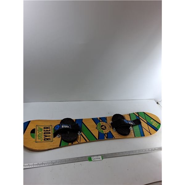 Snow Ryder Snow Board - 42'' long- CANNOT SHIP